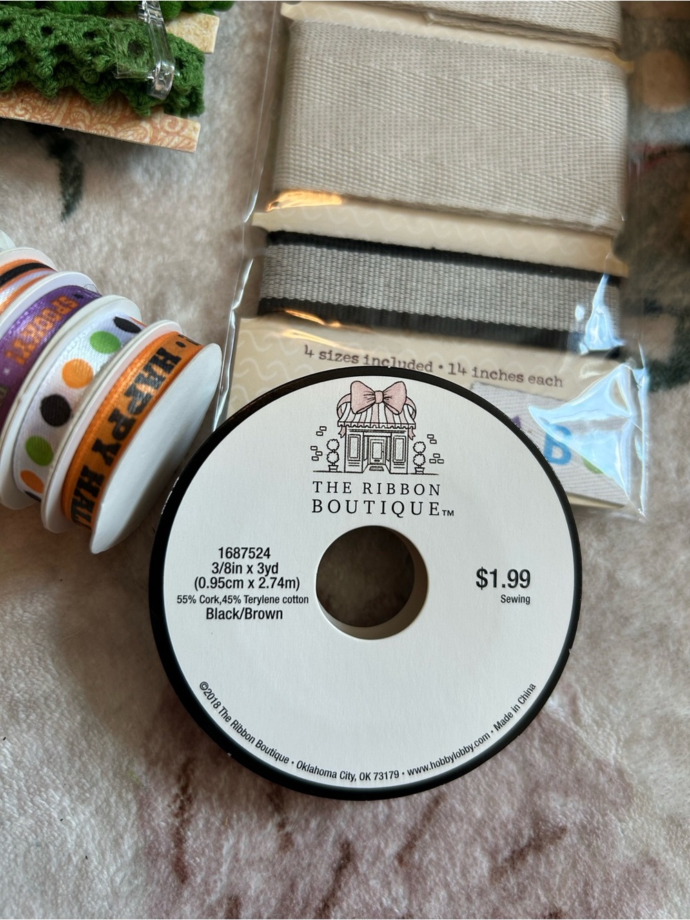Autumnal Ribbon Set - Picture 7 of 10